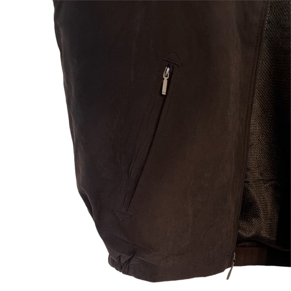 London Fog men’s size Small black light jacket - Picture 5 of 8